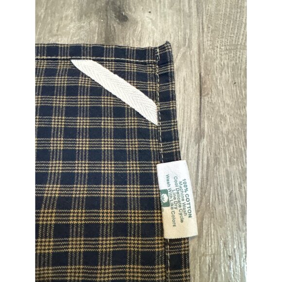 Santa Appliqué Kitchen Towel By Park Designs - 100% Cotton - 27" X 19" - Perfect - Picture 5 of 6